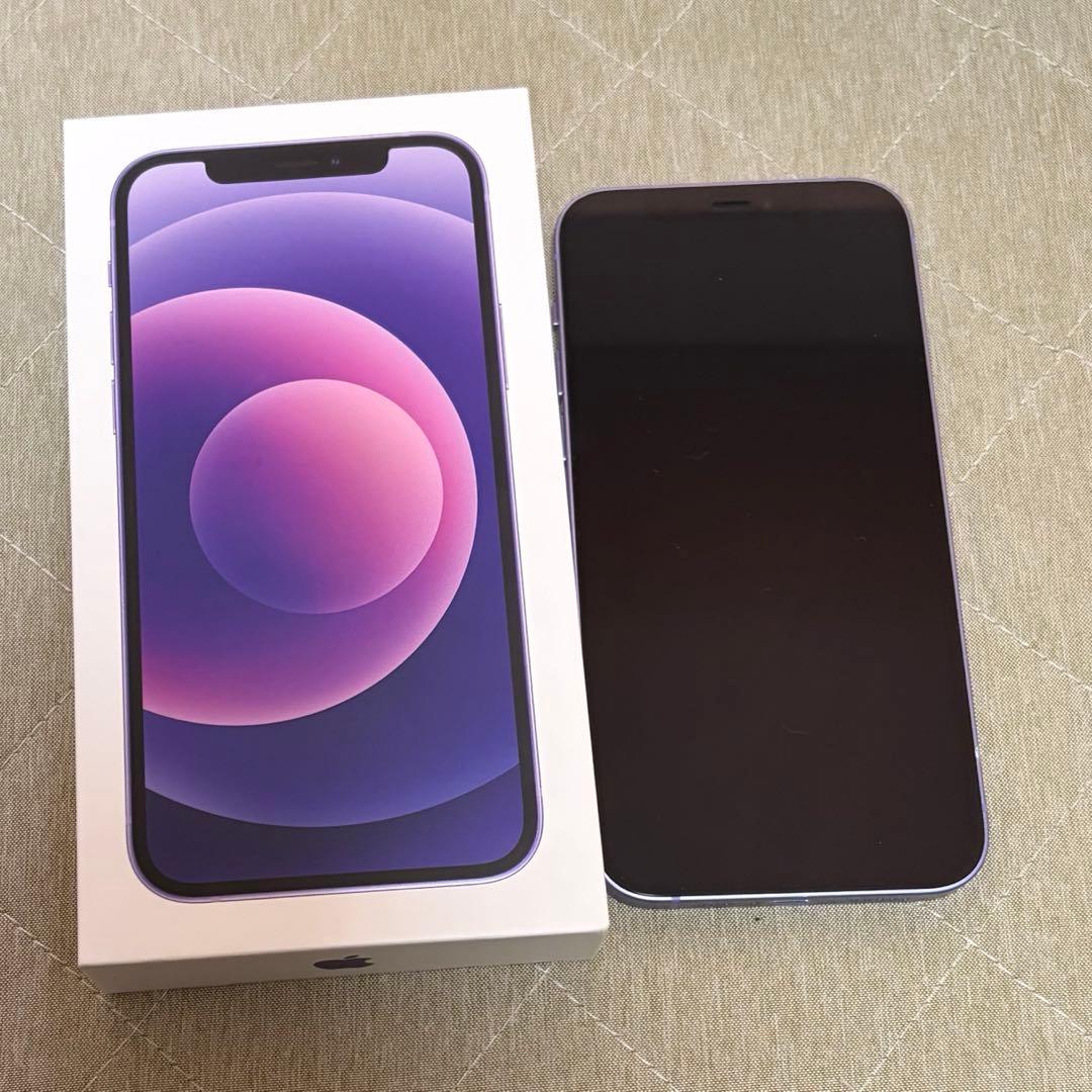 Apple iPhone 12 パープル 256GB本体