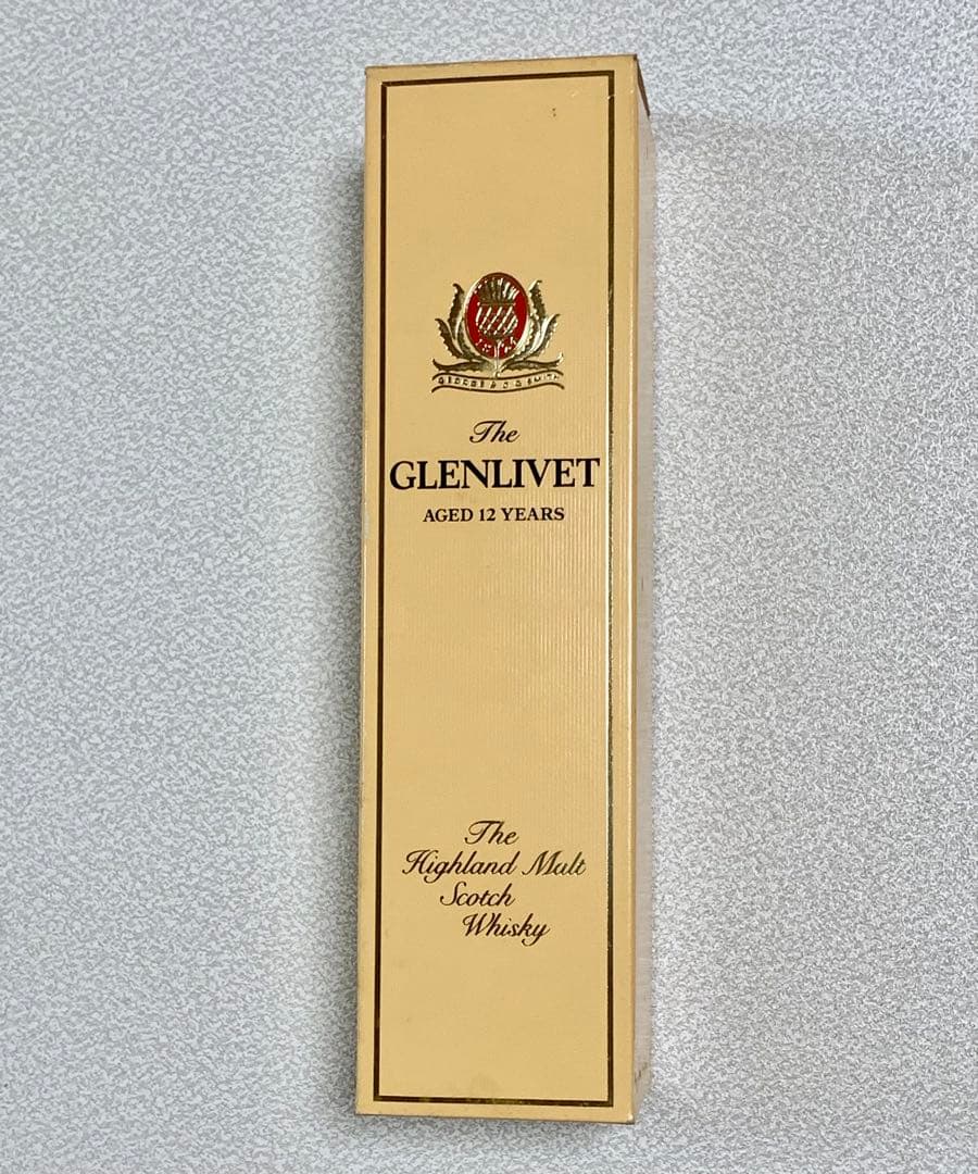 未開栓 グレンリベット GLENLIVET 12年 スコッチウィスキー 古酒