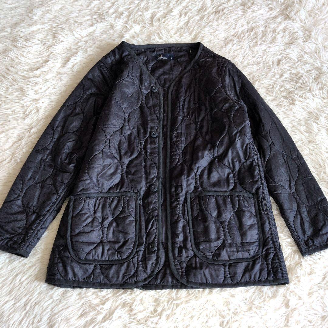 フレッドペリーモッズコートMネイビー　 月桂樹ロゴ　ロングコート