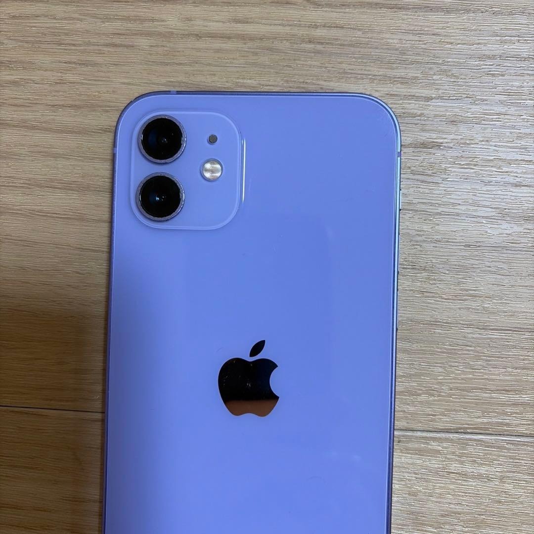 Apple iPhone 12本体 パープル 128GB 箱付き