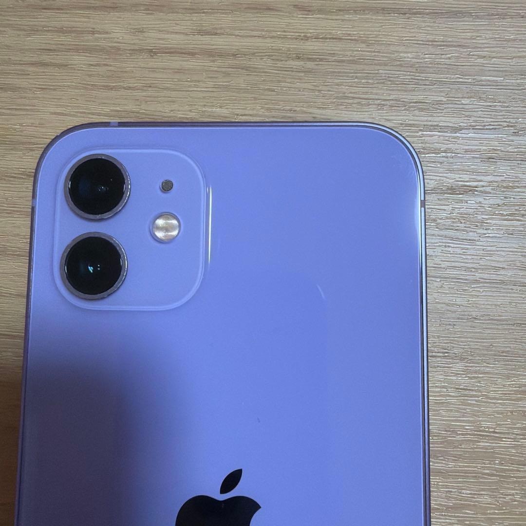Apple iPhone 12本体 パープル 128GB 箱付き