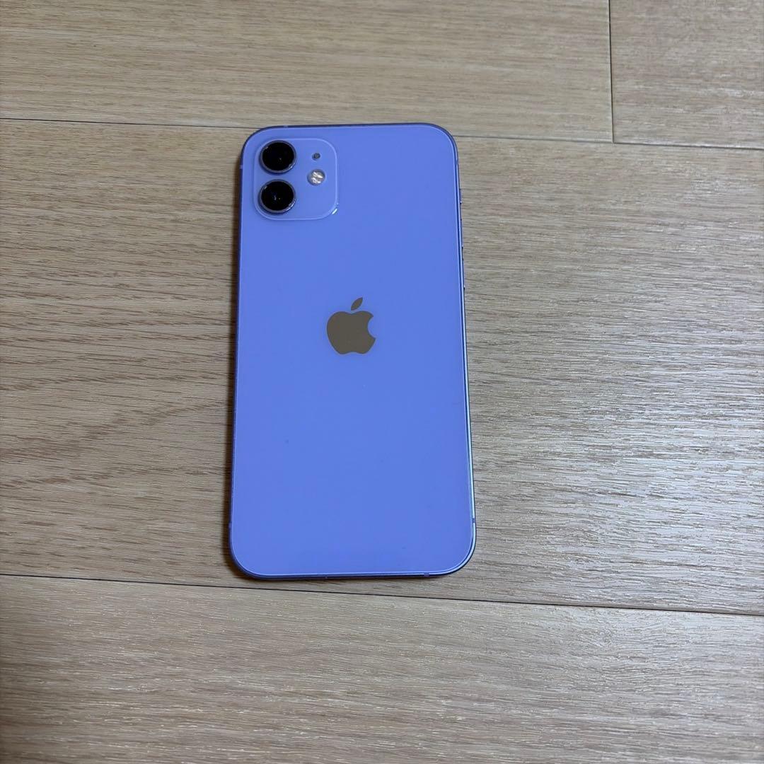 Apple iPhone 12本体 パープル 128GB 箱付き