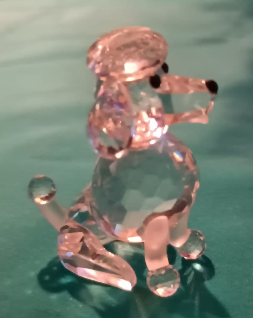 スワロフスキー　SWAROVSKI　動物シリーズ　プードル　インテリア　置物