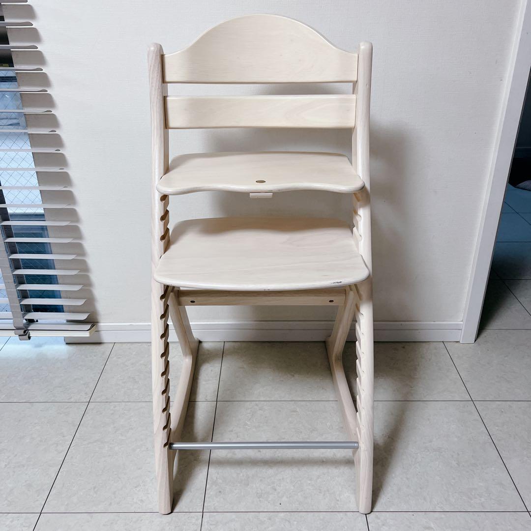 【未使用級】大和屋 yamatoya すくすくチェア スリムJ　ハイチェア