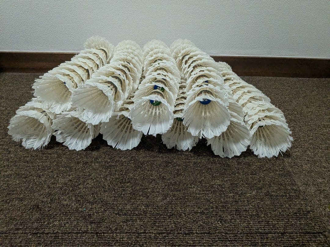 【中古】バドミントンシャトルヨネックスニューオフィシャル10ダース120球