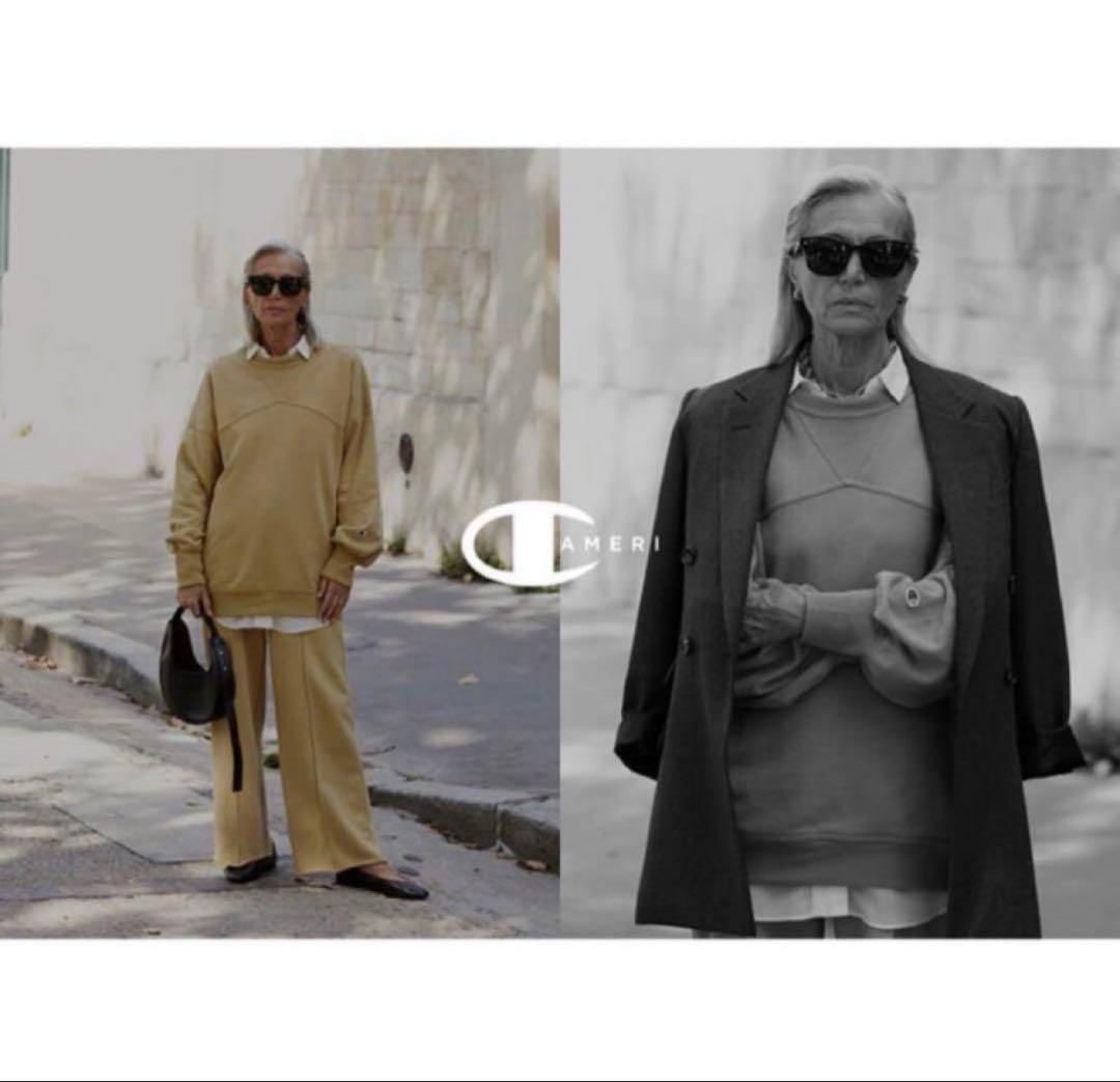 ameri vintage×champion限定コラボスウェット