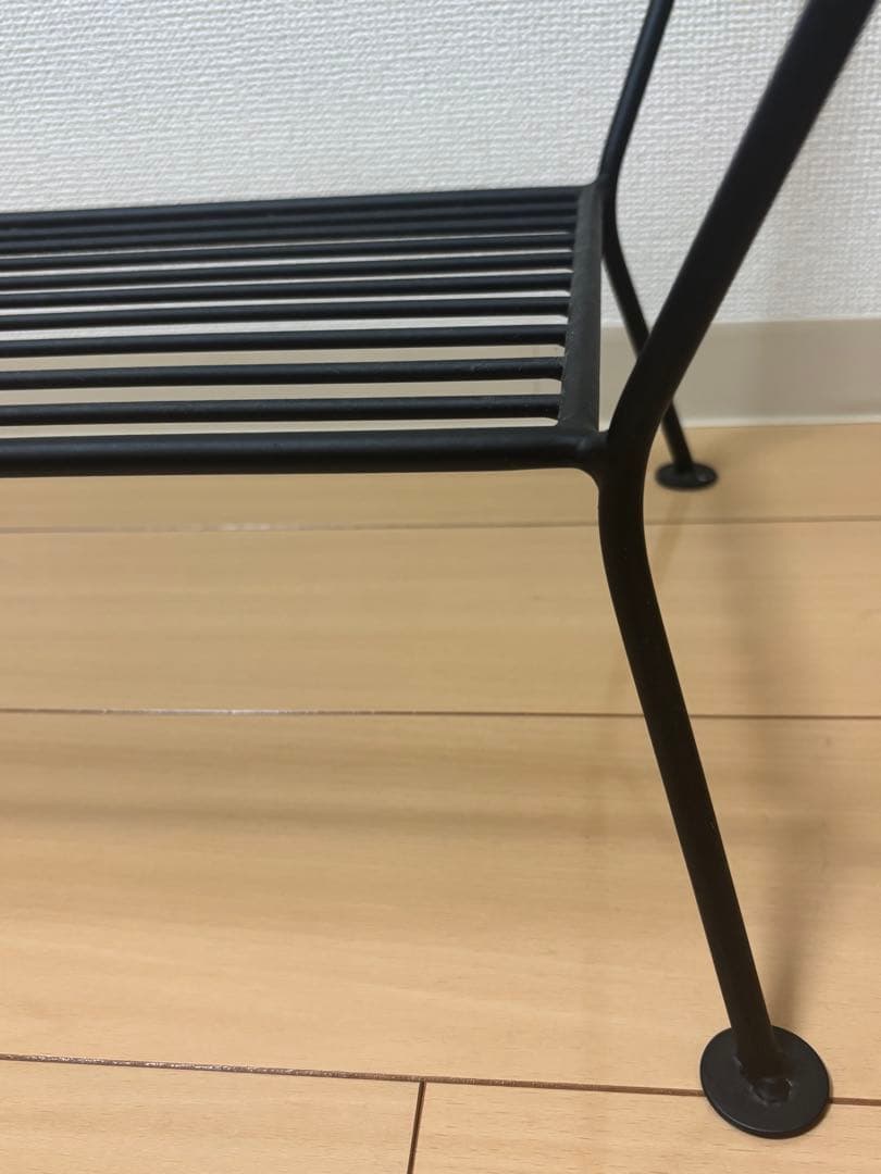 unico EDDY(エディ) ガラスアイアンテーブル