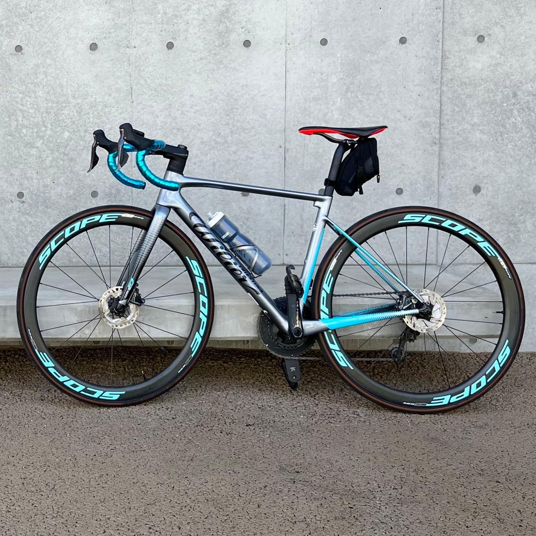 【再値下げ】SCOPE R4Dカーボンホイール前後輪【カスタムデカール】送料無料