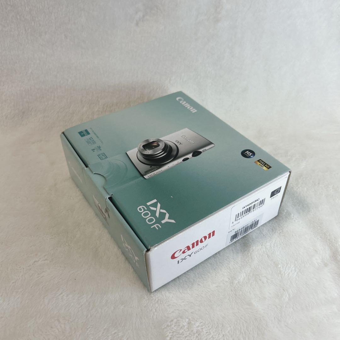 訳あり　Canon IXY 600F ブラック　コンデジ