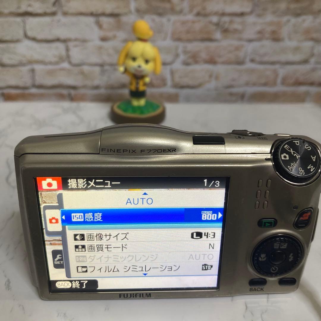 FINEPIX F770EXR 動作確認済み バッテリー付き