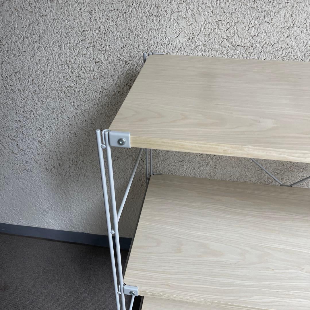 無印良品　￼ステンレスユニットシェルフ