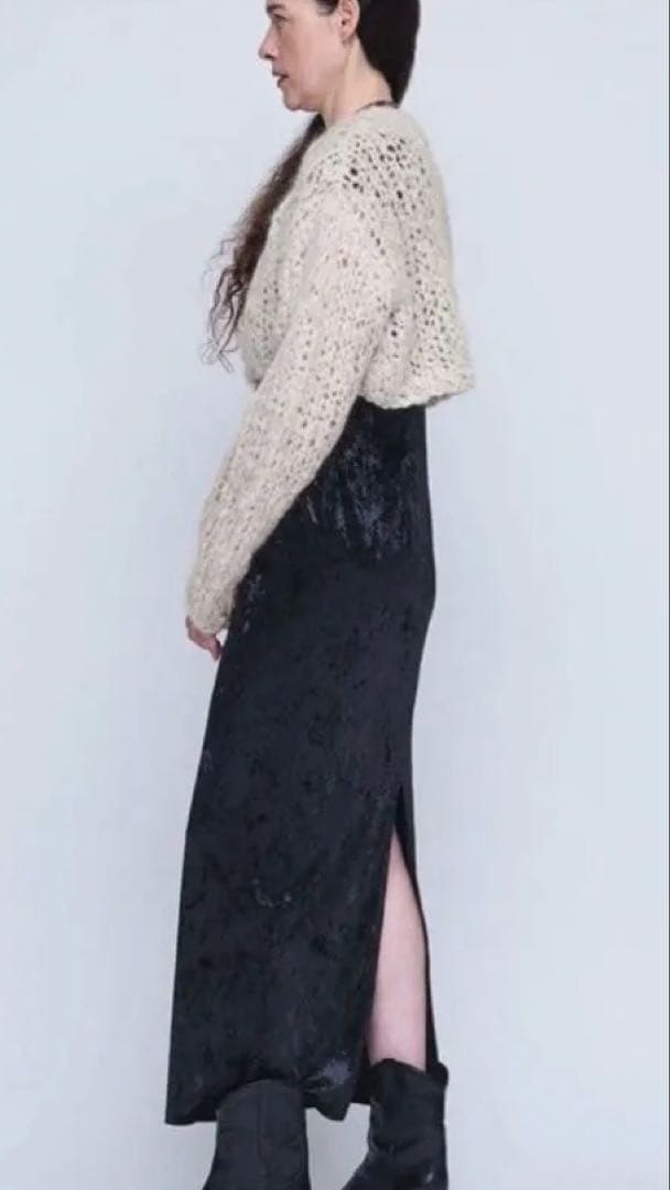 aewen matoph ハンドニットカーディガン