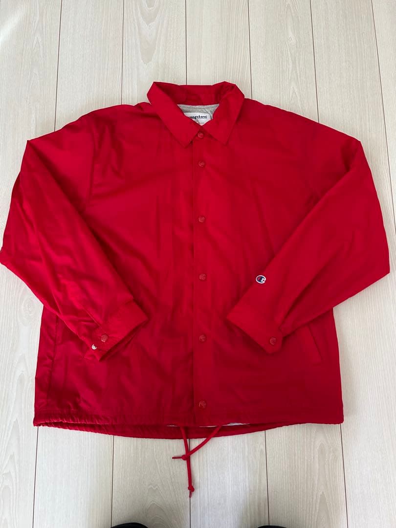 24ss supreme champion ロゴコーチジャケット