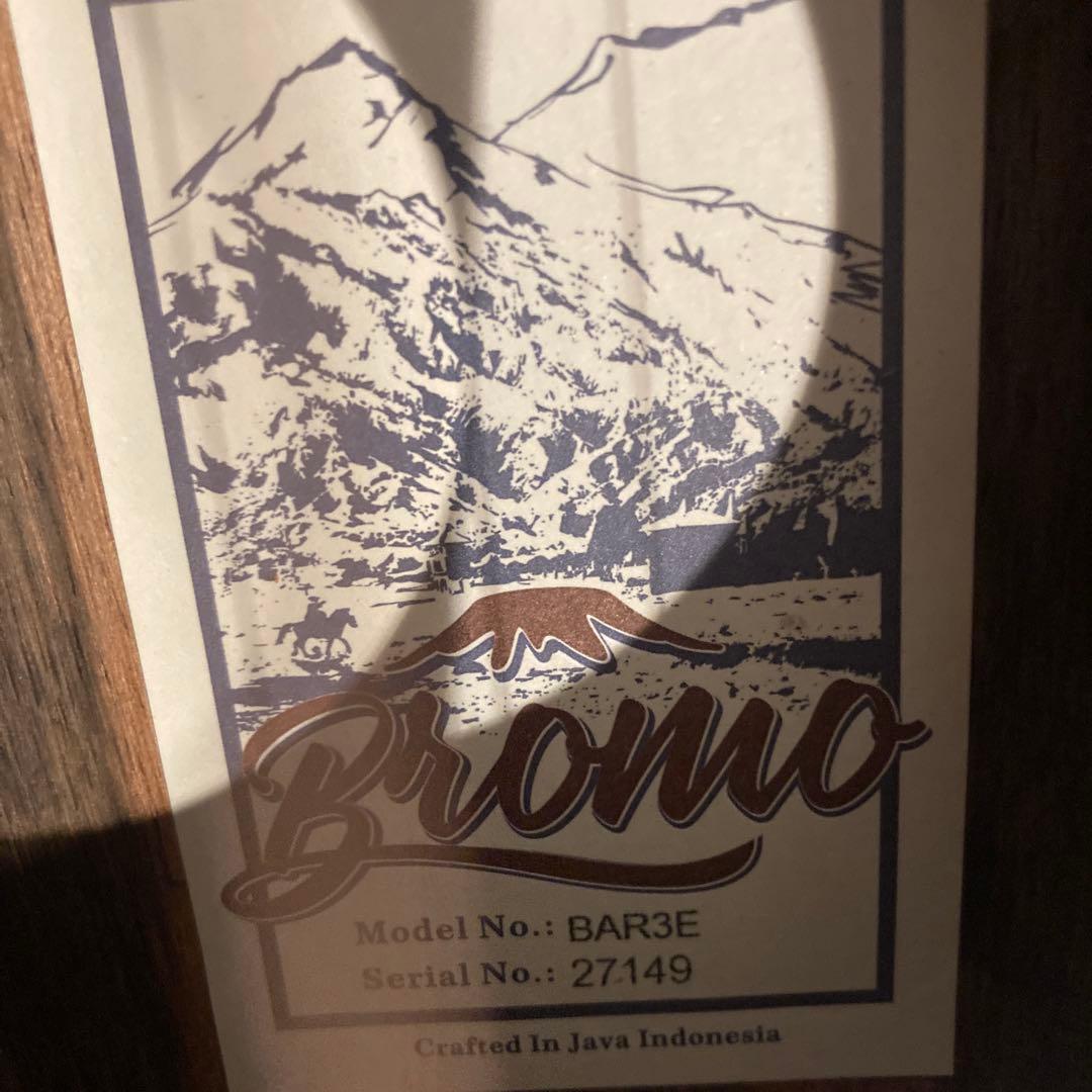 bromo BAR3E エレアコ トラベルギター