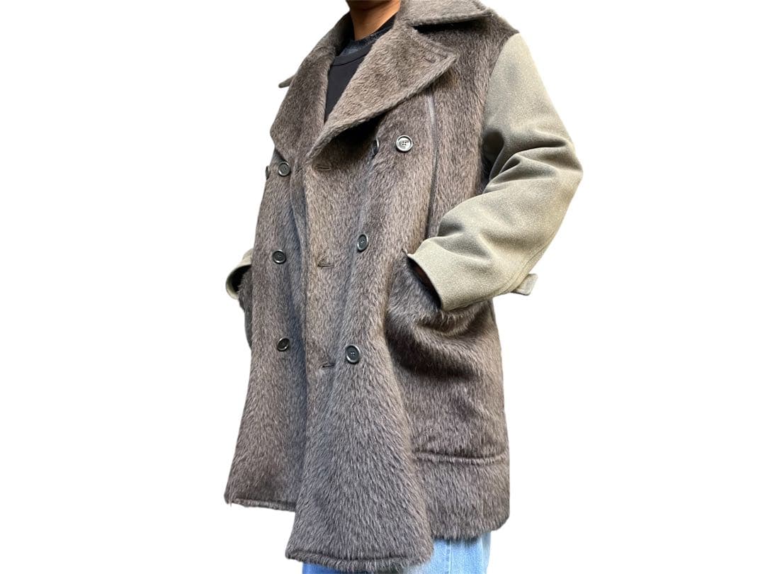 美品 GOLDEN  アルパカ混 XXS イタリア製 オーバーサイズ