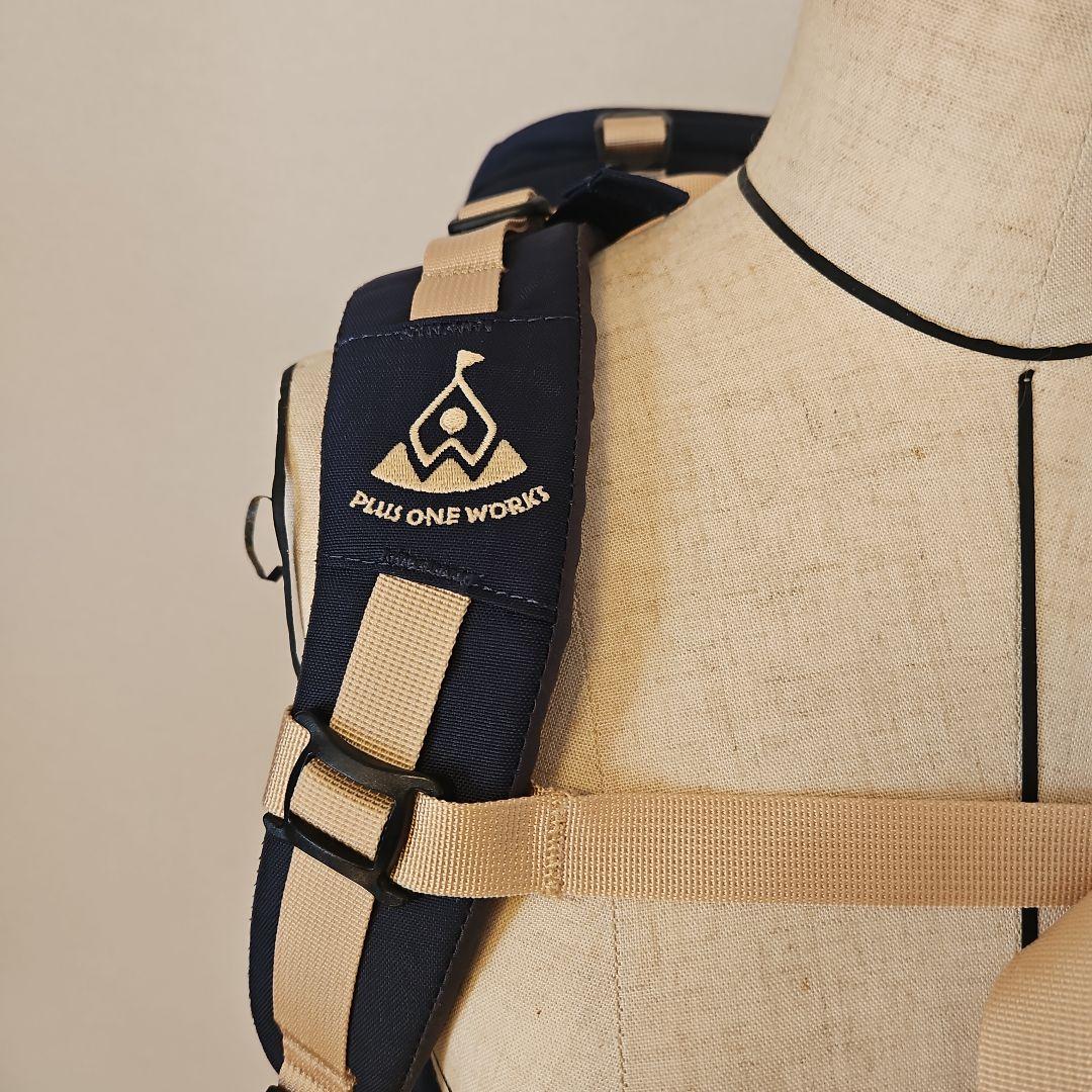 PLUS ONE WORKS RERA 35 NAVY バックパック　ネイビー