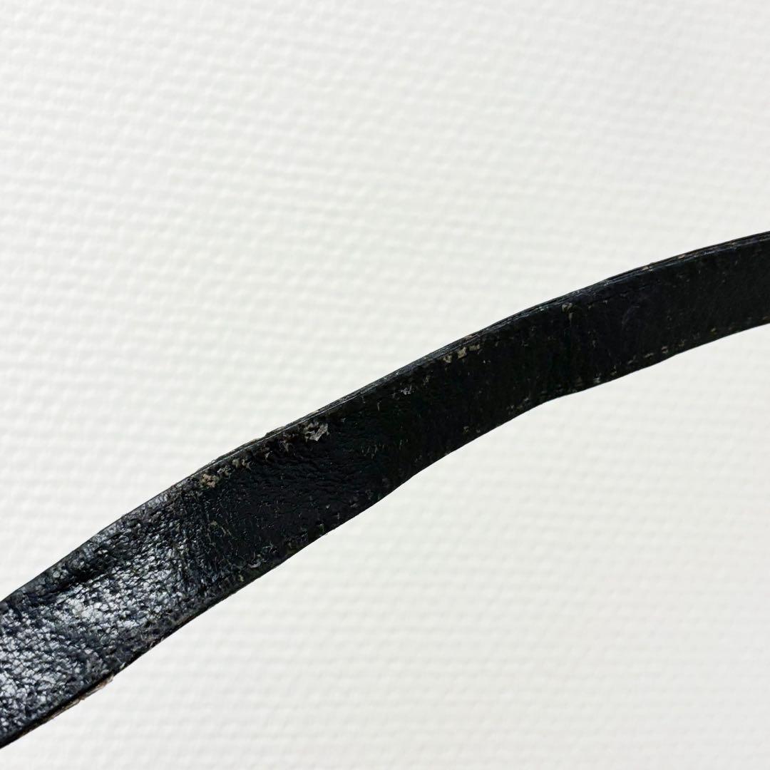 オールドグッチ　シェリーライン　ショルダーバッグ　ネイビー　GUCCI