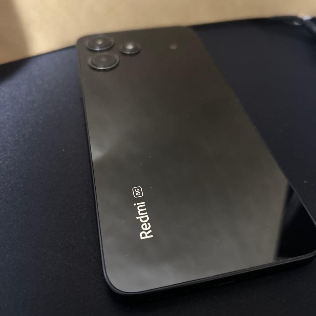 Xiaomi Redmi 5G ブラック スマートフォン本体