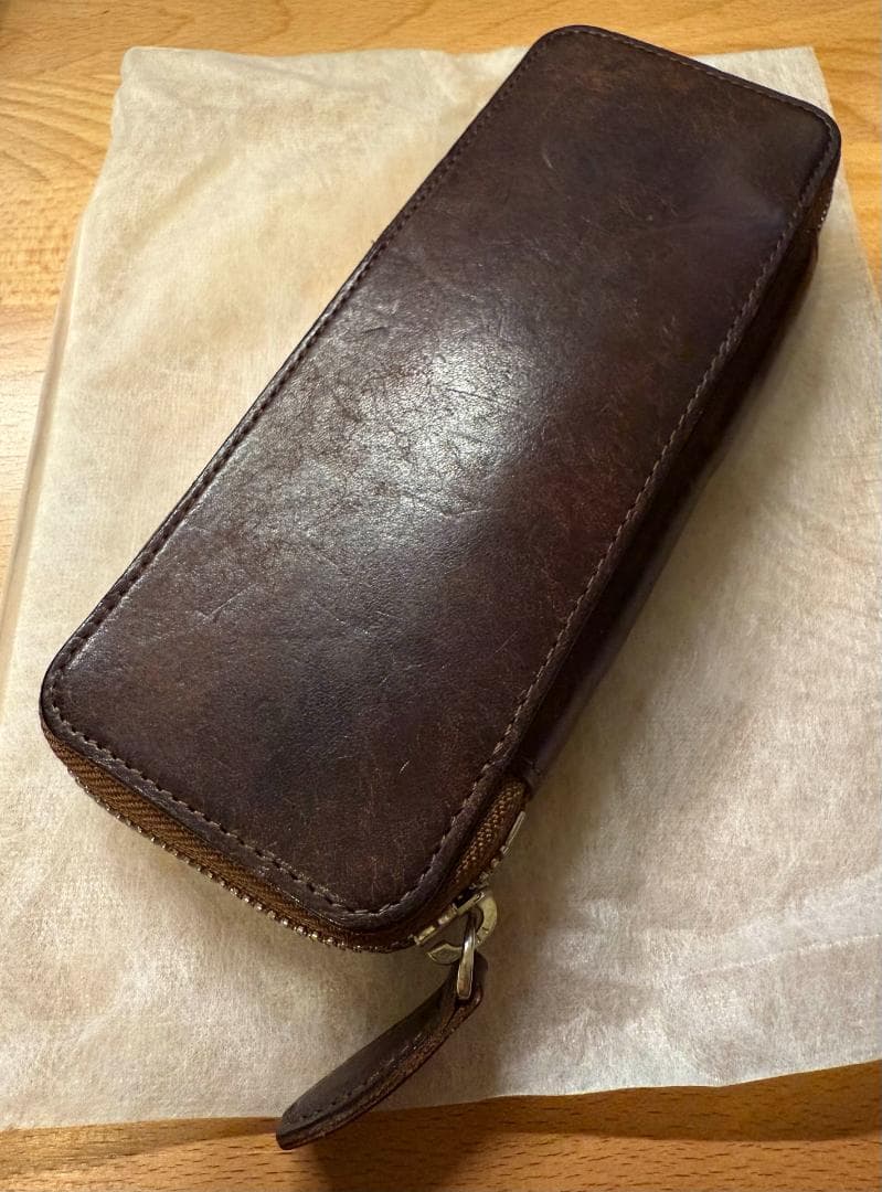 しーさー Duct ペンケース マルゴー カスターニャ 人工経年変化 おまけ付き