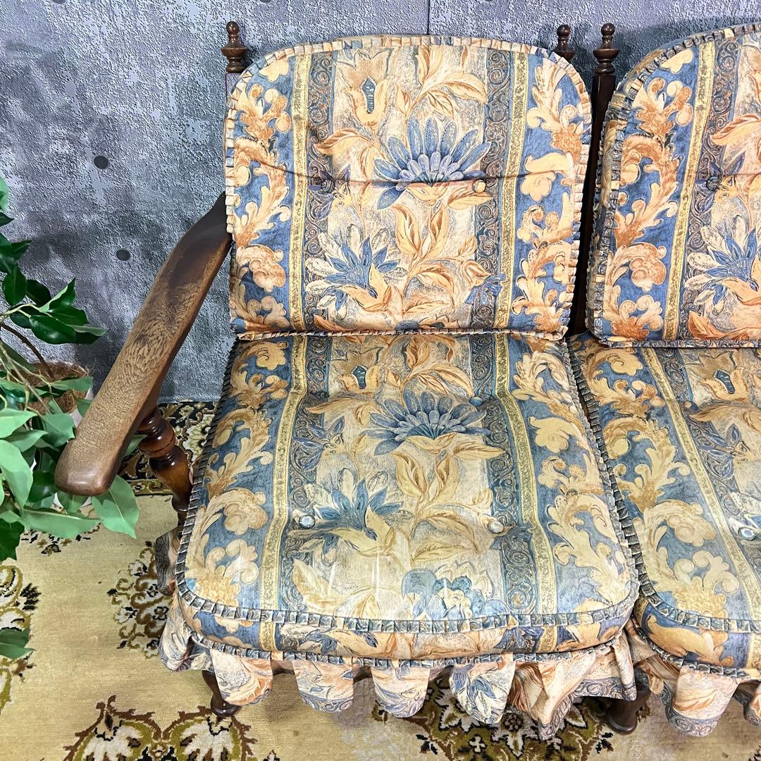 ꧁飛騨産業꧂キツツキマーク 3人掛けセパレートソファ&1人掛けアームソファセット