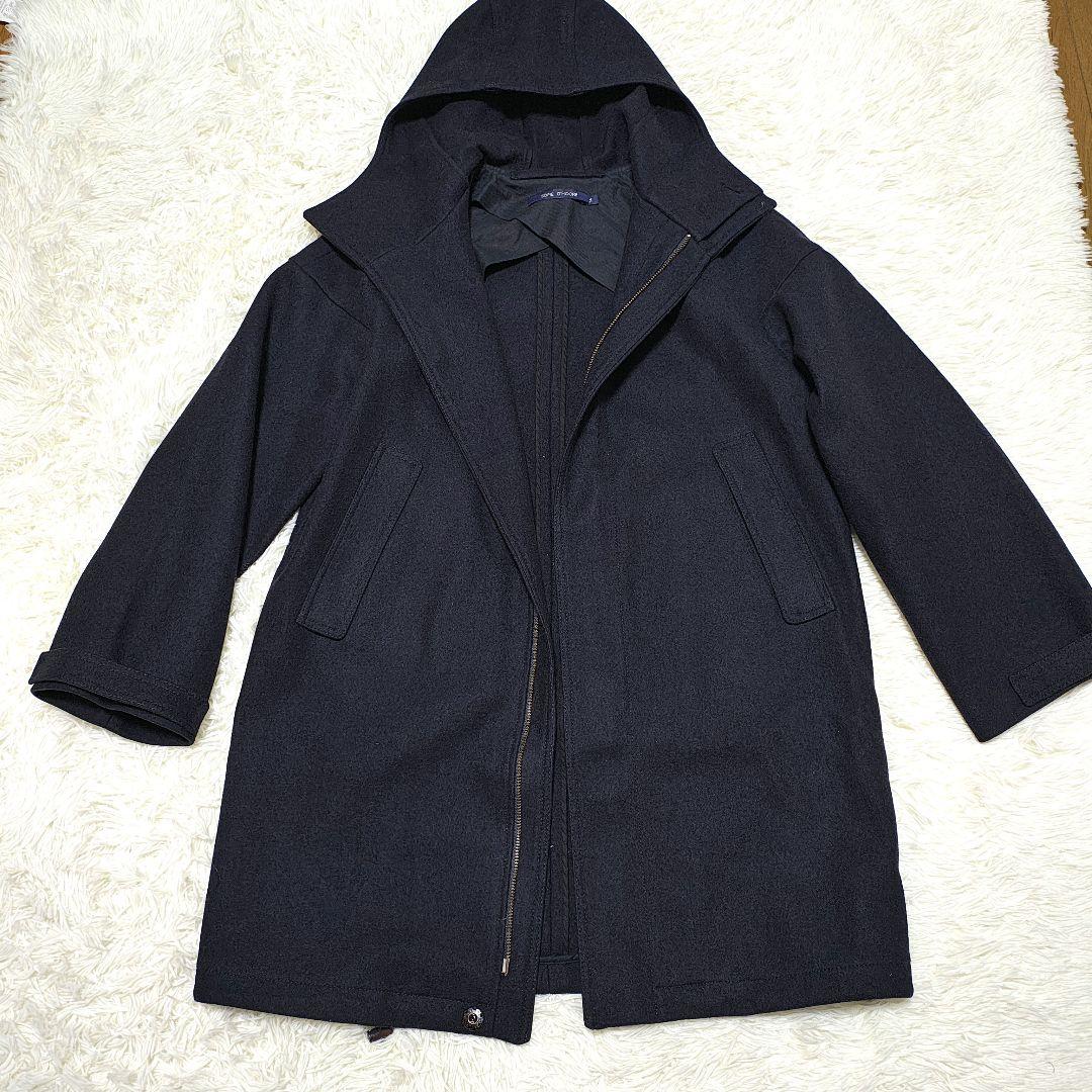 【SOFIE D'HOORE / ソフィードール】ウール　フードモッズコート