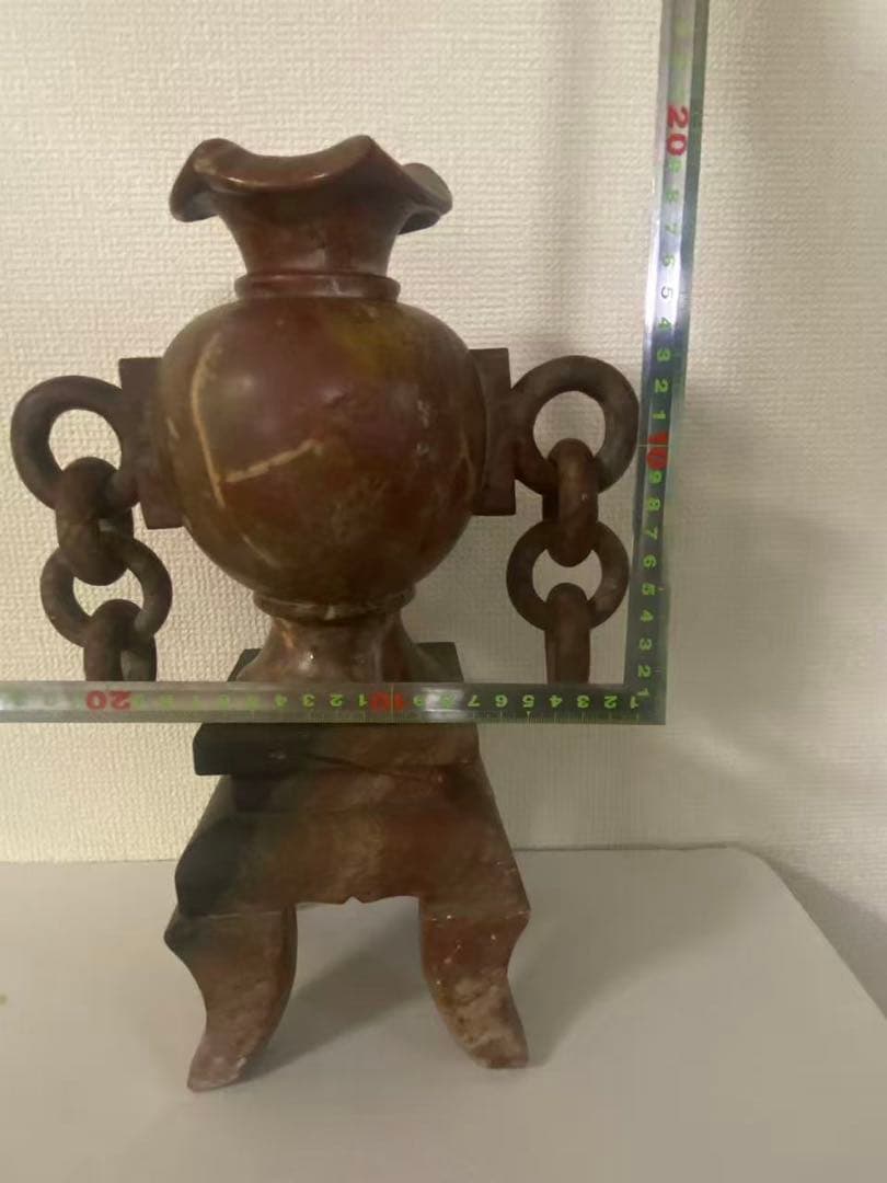 中国美術 古美術天然石 花瓶 花器 置物 時代物