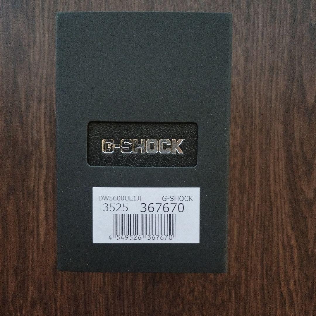 G-SHOCK DW5600UE-1JF（タグなど一式付属）ブラック