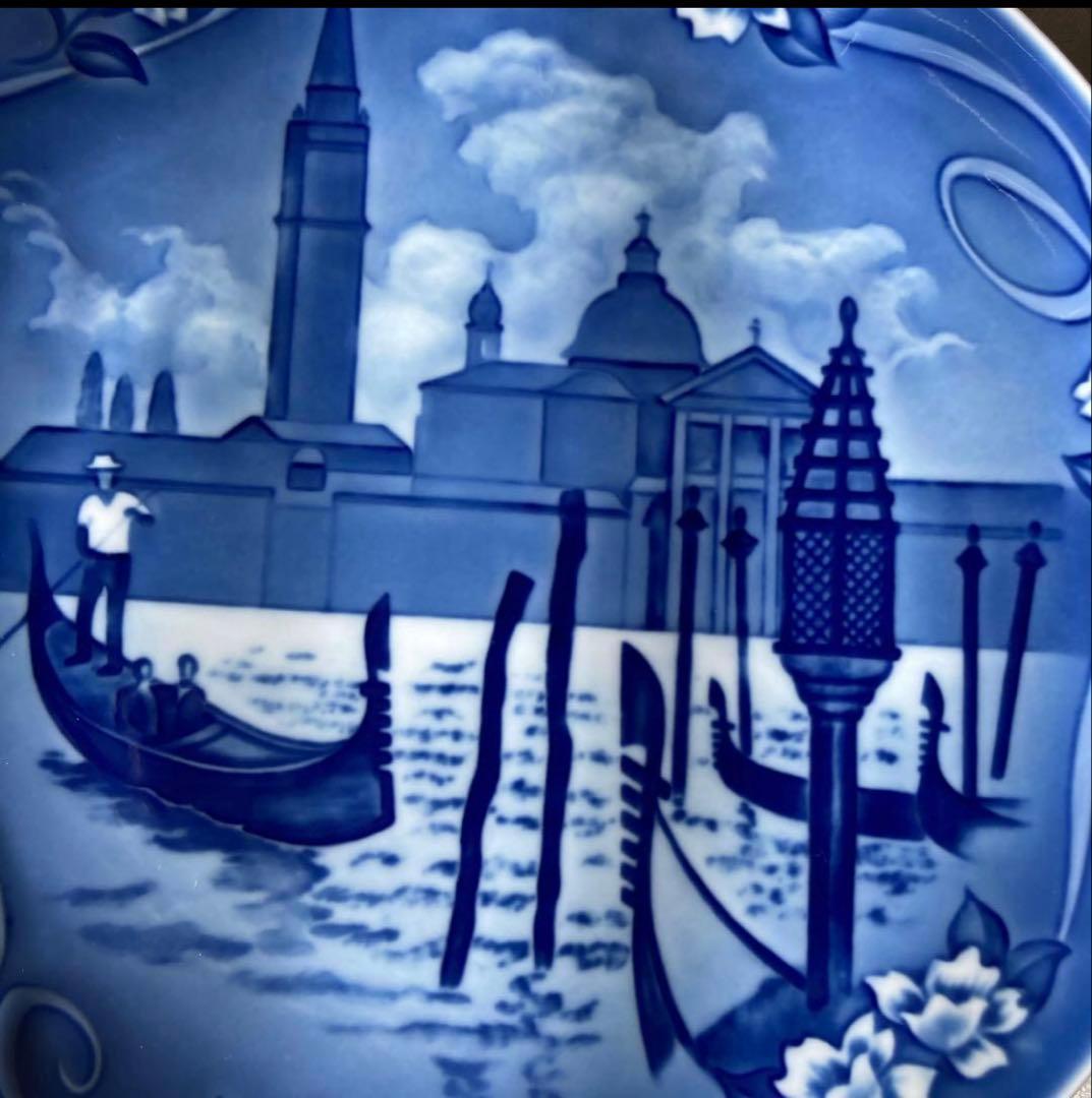 ロイヤルコペンハーゲン　ビングオーグレンダール　イヤープレート1997年ベニス