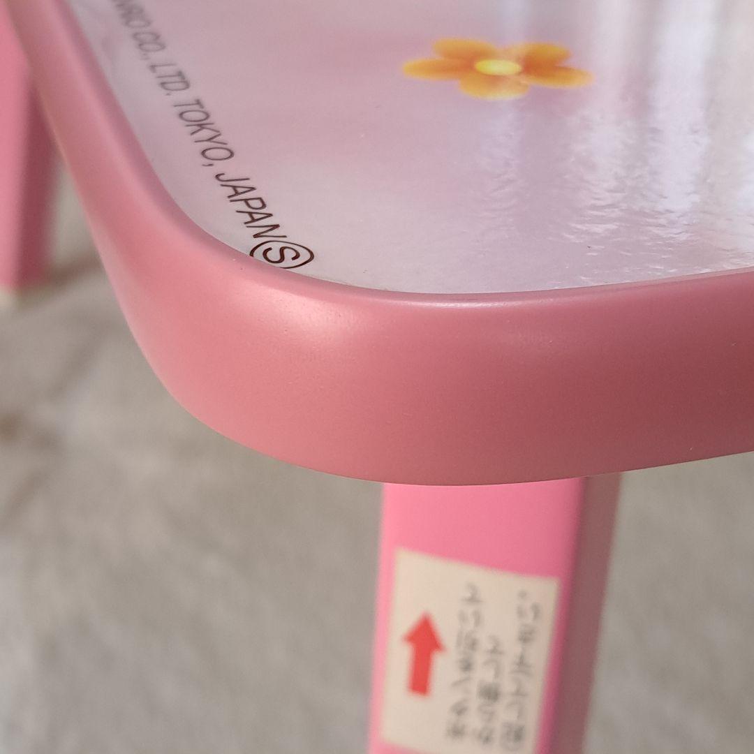 希少　レア　ハローキティ　変身テディベア　折り畳み　テーブル　机　着ぐるみ