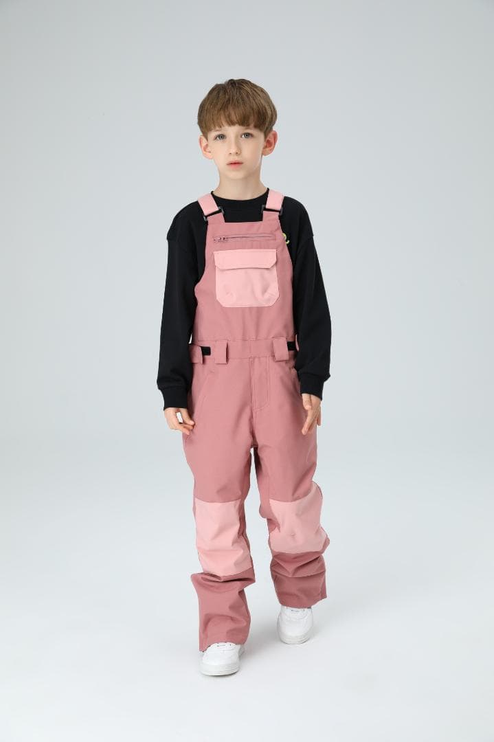 【当日発送】【新品】子供 スノーボードウェア ビブパンツ キッズ 130