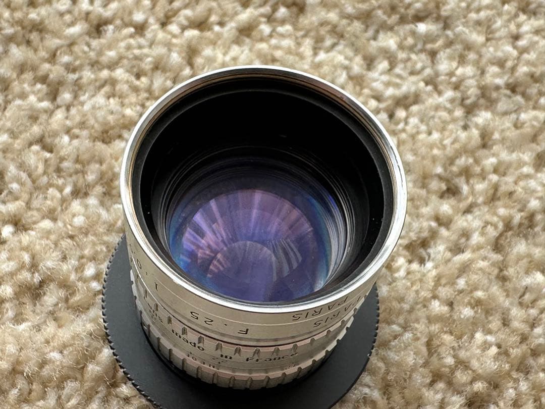 P.Angenieux 25mm f0.95 マイクロフォーサーズマウント改造