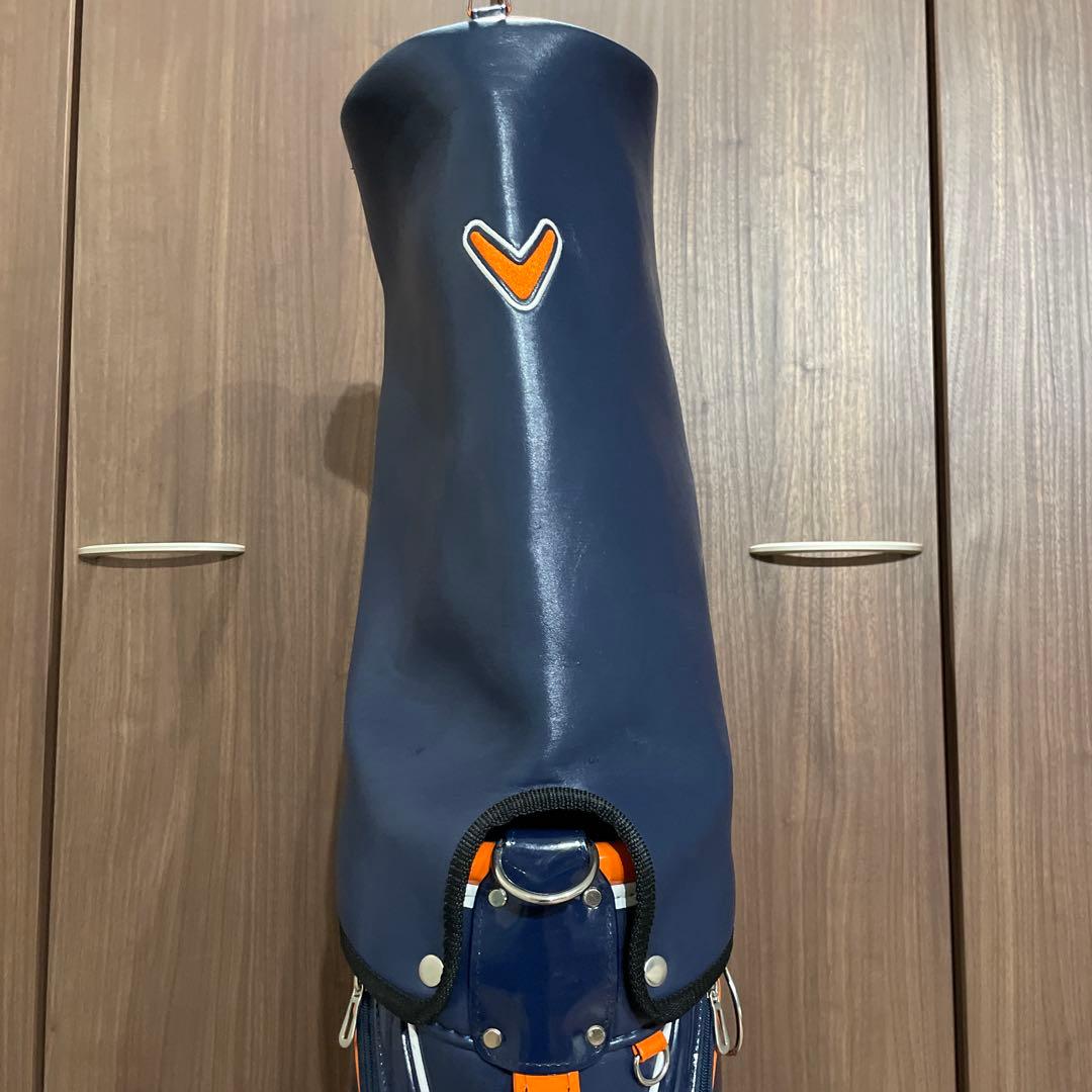 Callaway　キャディーバッグ　ネイビー/オレンジ