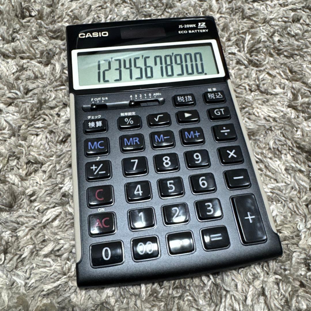 美品 CASIO JS-20WK-BK Limited Edition 電卓