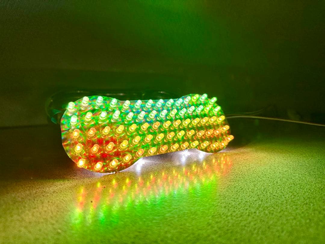 GT380 サンパチ 2灯式 RGB 流星 テール ランプ ライト レインボー