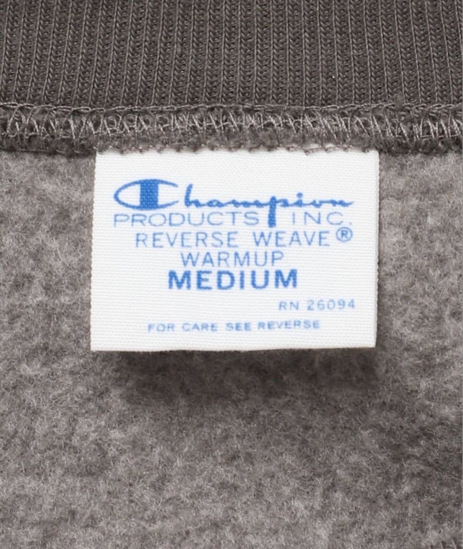 【FRAMeWORK】Champion別注製品染めリバースウィーブポケット