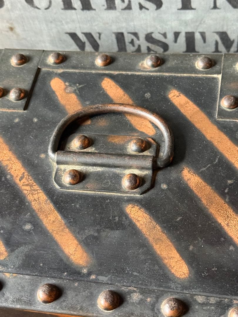 アンティーク雑貨 ERIE ART L CO JAPANNED BOX