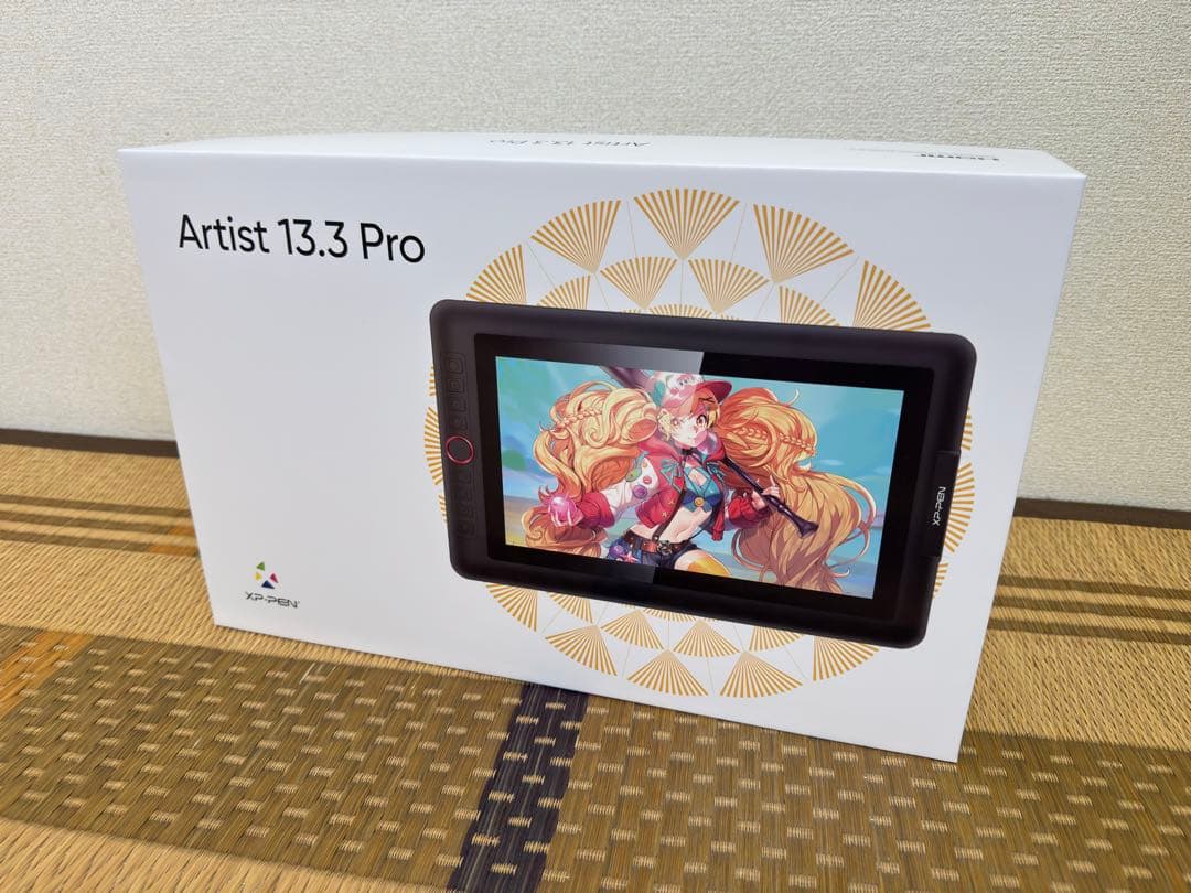 XPPen 液タブ 液晶タブレット 13.3インチ＋参考書