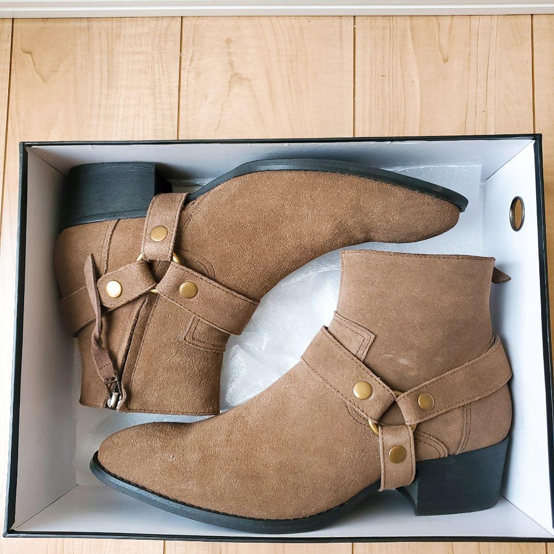 希少！JACKROSE×Luv maison スウェードサイドジップリングブーツ