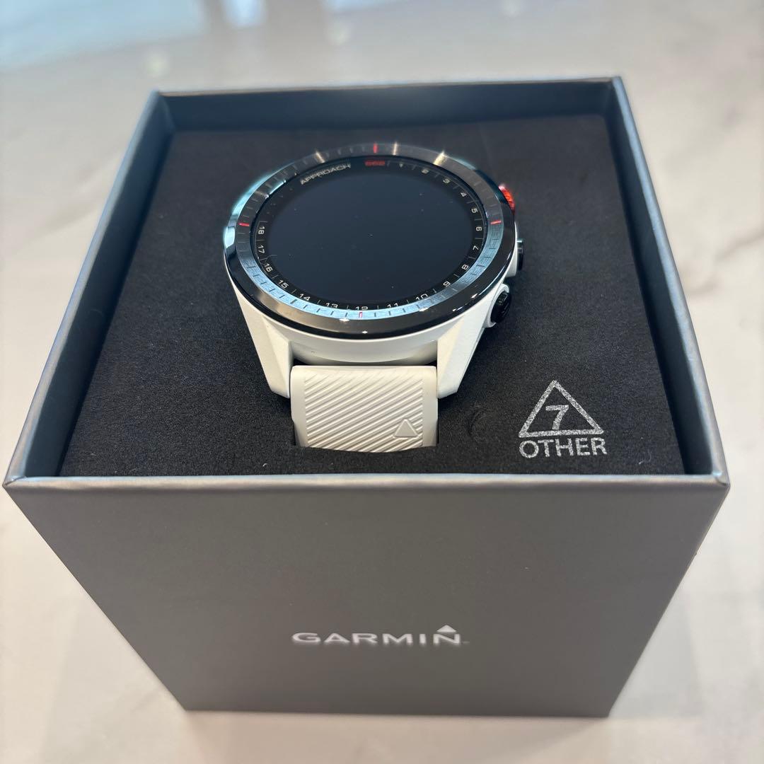 GARMIN GPSナビウオッチ ホワイトAPPROACH S62