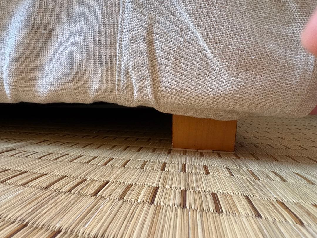無印良品　ファブリックソファ　2.5シーター