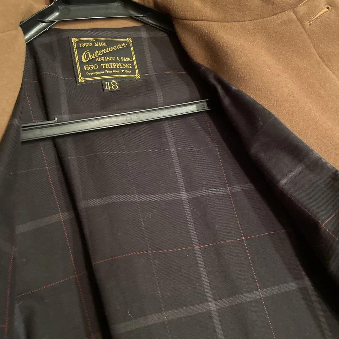 【EGO TRIPPING】STAND-FALL COLLAR COAT