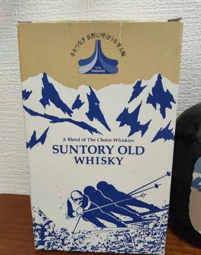 未開栓 サントリーオールドウイスキー 寿 特級1998年オリンピック開催記念