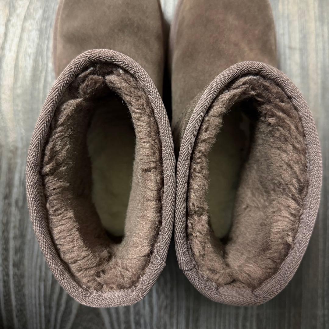 UGG クラシックミニ プラットフォーム ブラウン 25cm