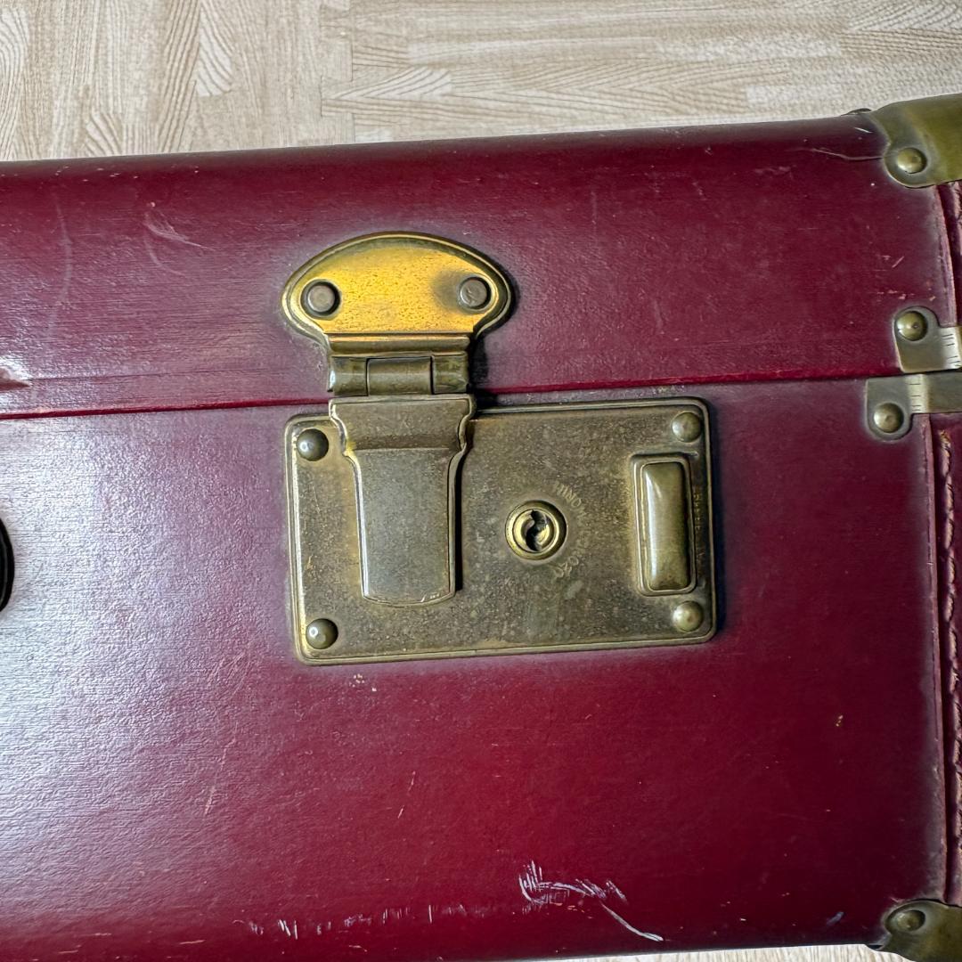 トランクケース ヴィンテージ レトロ スーツケース トランクボックス レザー