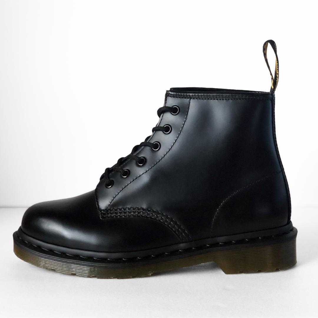 Dr.martens UK7 26cm 101 ブラック 美品 6ホール