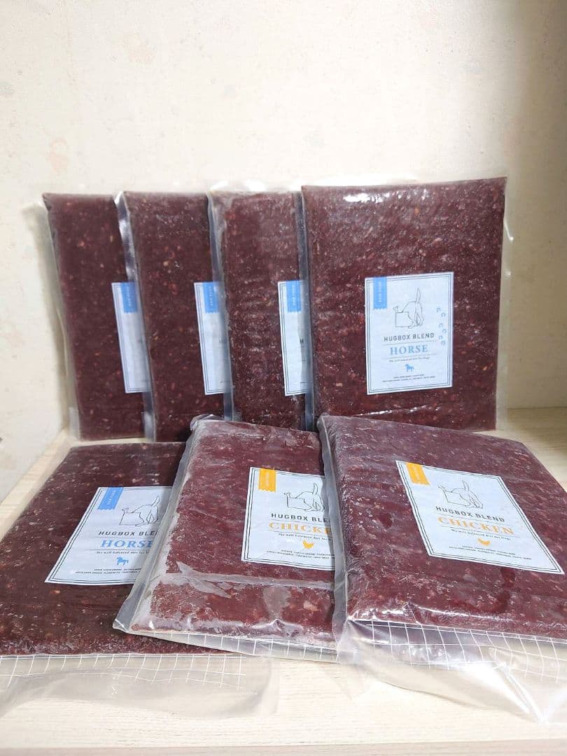 Hugbox Blend ハグボックス チキン2袋 ホース5袋　計7袋