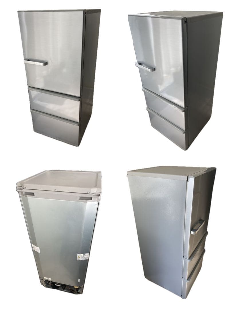 AQUA 3ドア ノンフロン冷凍冷蔵庫 2020年製 AQR-27J