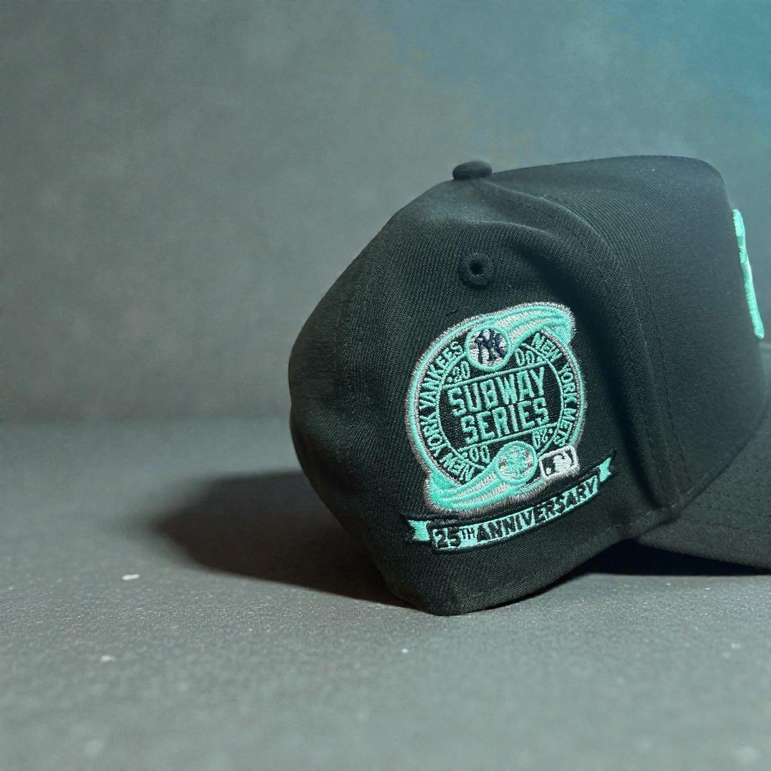 【希少・海外限定】1点New Era 9FORTY ブラック/ティファニーブル