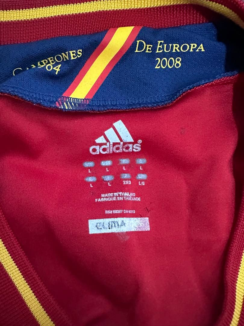 スペイン代表　EURO 2012 決勝戦ユニフォームTORRES