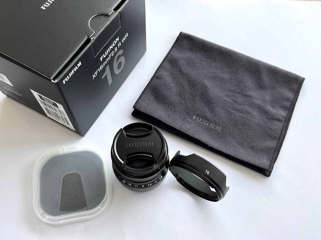 Fujinon XF 16mm F2.8 R WR ＋保護フィルター